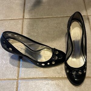 SALE! Jessica Simpson Patent Cutout Pumps